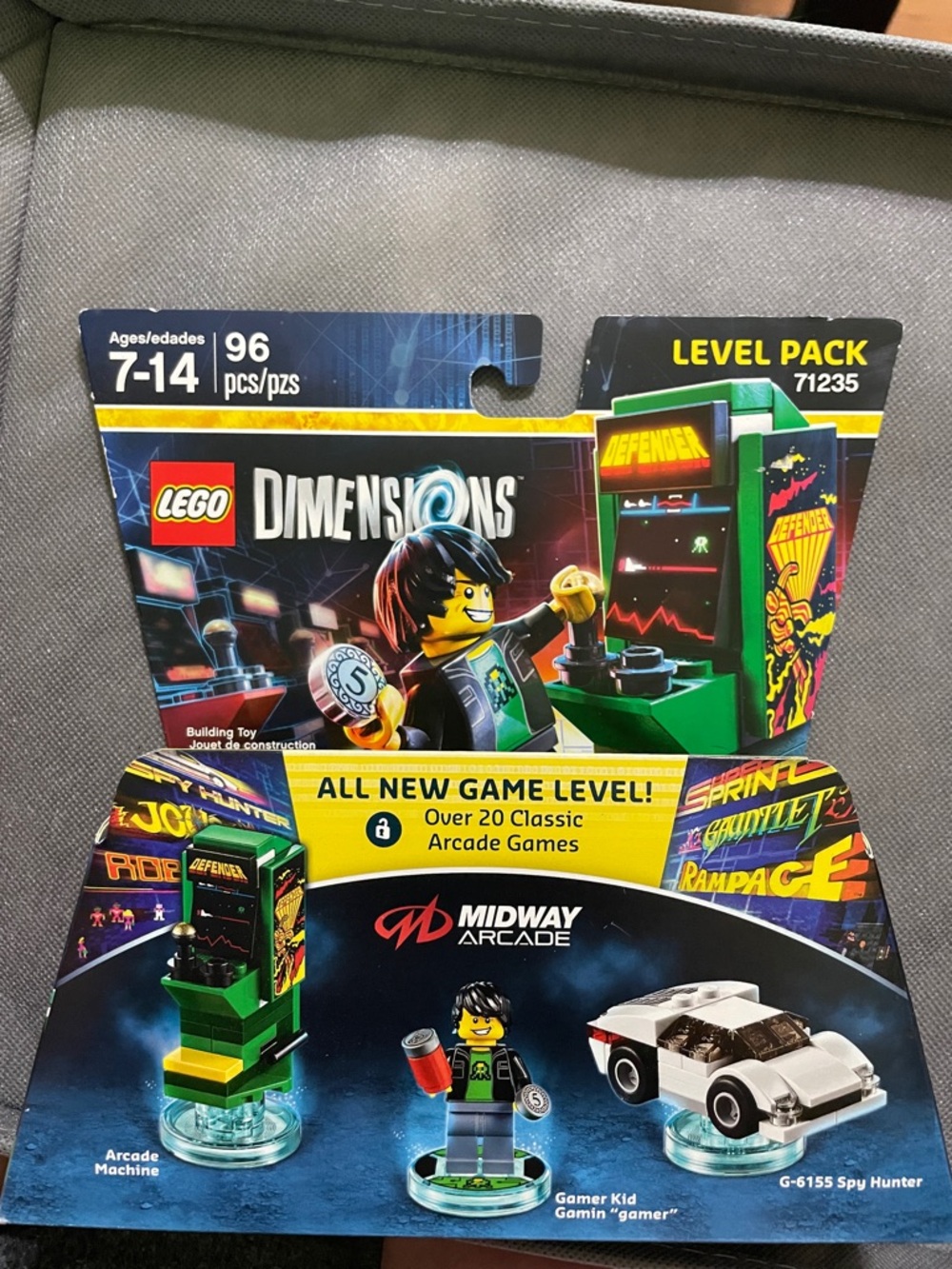 AUTHENTIC-LEGO Dimensions: Midway Arcade Level Pack (71235) New & Factory Sealed